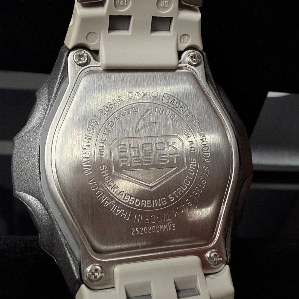 Casio Men's SOLAR DIGITAL Watch "G-Shock" (3406) MTG-M900DA Alarm Chronograph